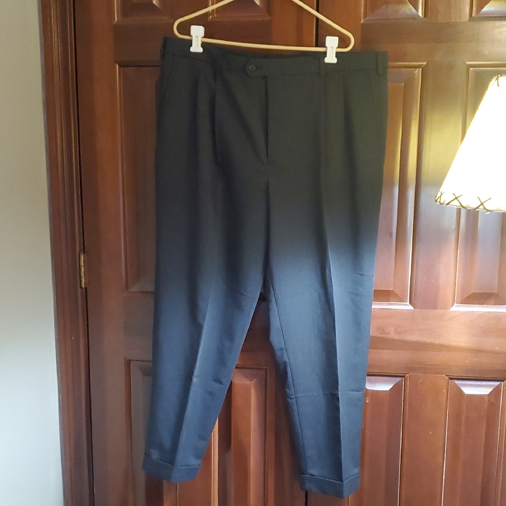 Men's IZOD Dark Gray Dress Pants
